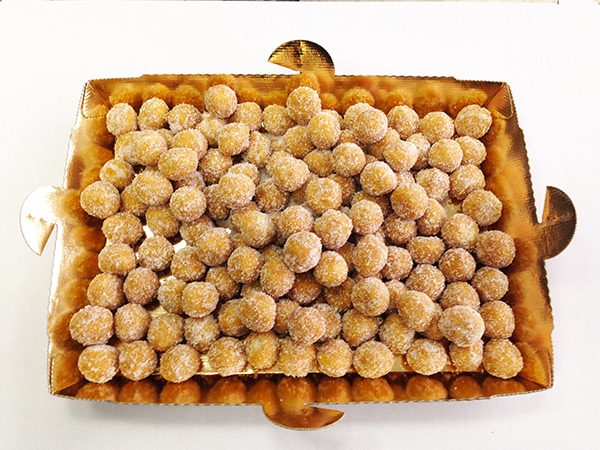 Castagnole Fritte (confezione da 750gr.) gusto rum