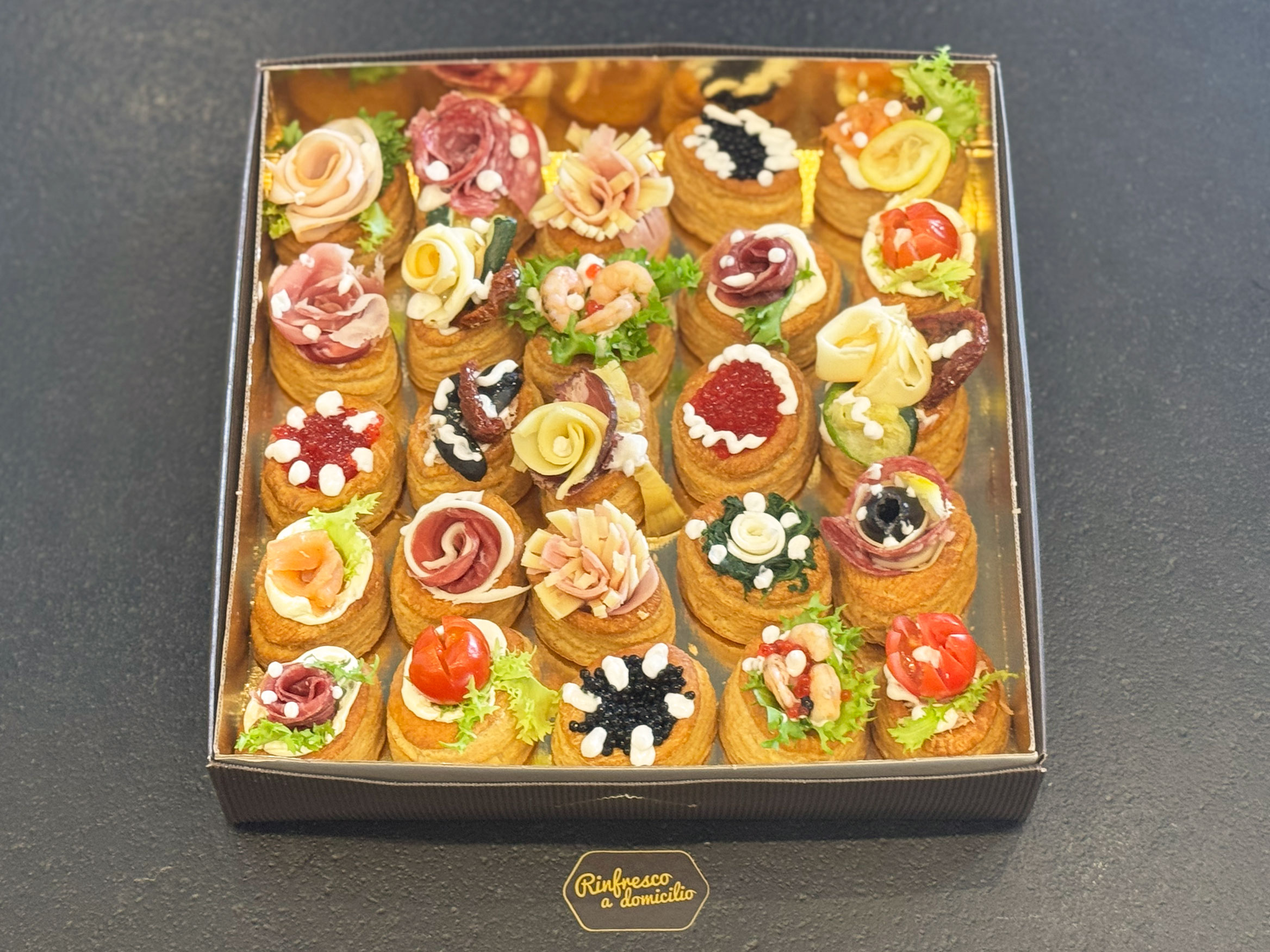 Vol au vent misto singolo