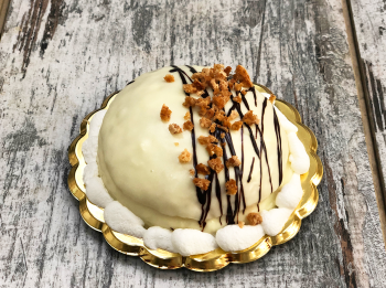 Monoporzione Torta al cioccolato bianco
