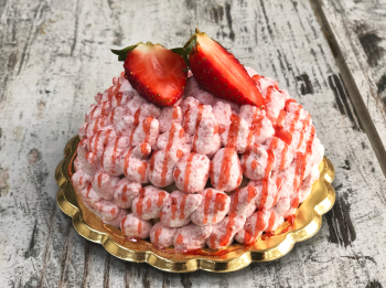 Monoporzione Torta Fragolosa