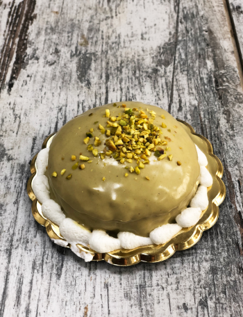 Monoporzione Torta al pistacchio